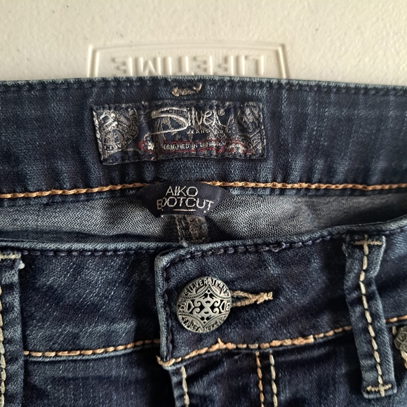 Silver Aiko Bootcut Jeans - Picture 4 of 9